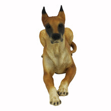 Fawn Great Dane, Lying Down Figurine Pet Cremation Urn - Funeral.com, Inc.