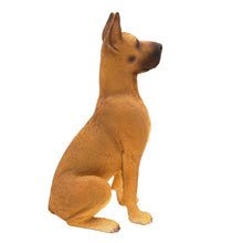 Fawn Great Dane, Sitting Figurine Pet Cremation Urn - Funeral.com, Inc.
