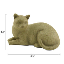 Fawn Slumber Cat Medium Pet Cremation Urn - Funeral.com, Inc.