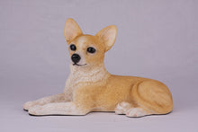 Fawn & White Chihuahua Figurine Extra Large Pet Urn - Funeral.com, Inc.