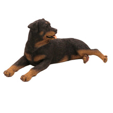 Female Rottweiler, Lying Down Figurine Pet Cremation Urn - Funeral.com, Inc.