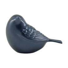 Frost Blue Brass Songbird Keepsake Urn - Funeral.com, Inc.