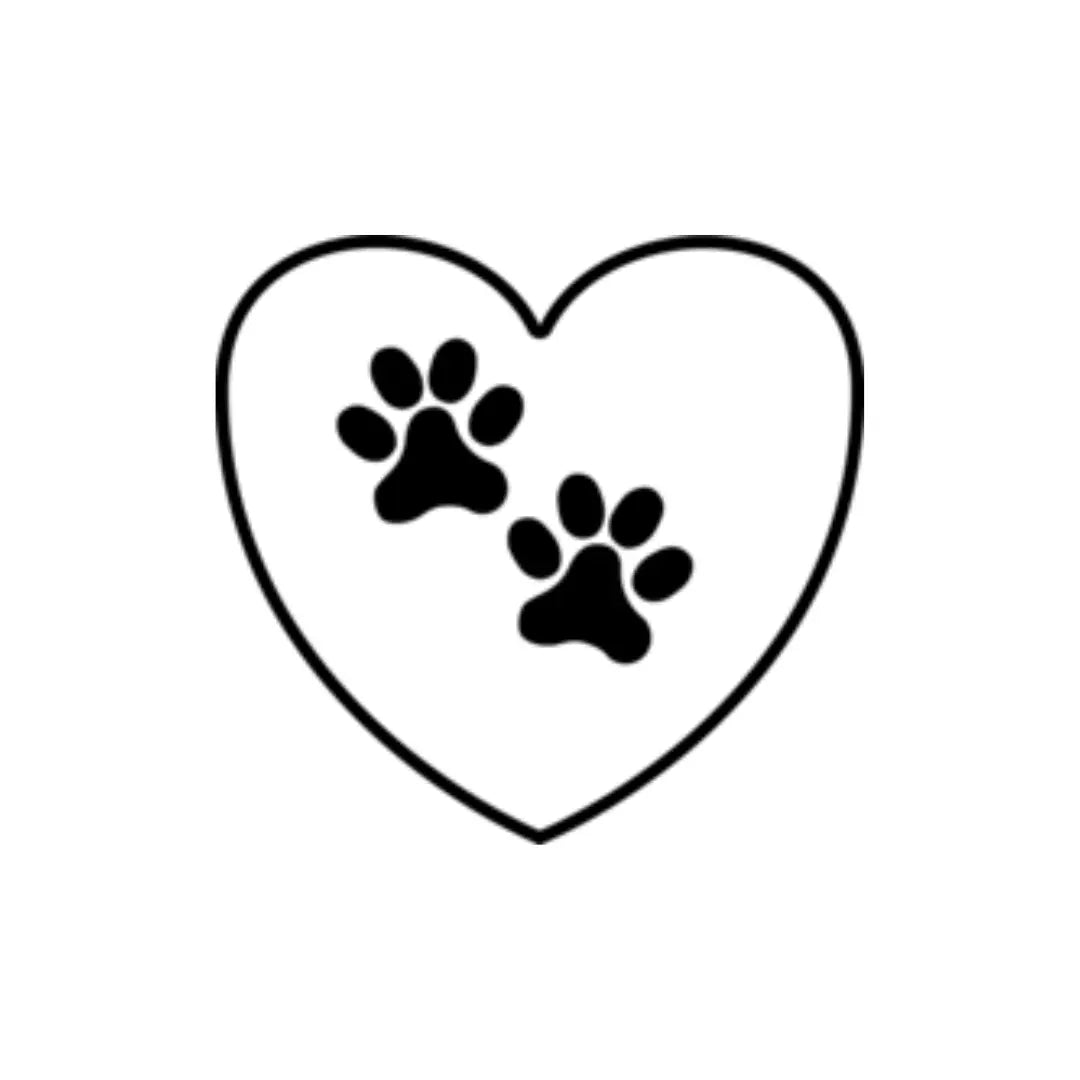 Paw heart - funeral.com