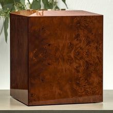 Geometric Amber with Divider Companion Urn - Funeral.com, Inc.