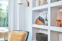 Geometric Bamboo Matte Black Adult Cremation Urn - Funeral.com, Inc.