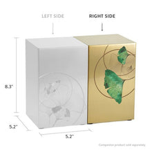 Ginkgo Leaf Bronze Companion Urn - Right Side - Funeral.com, Inc.