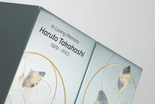 Ginkgo Leaf Pewter Companion Urn - Left Side - Funeral.com, Inc.