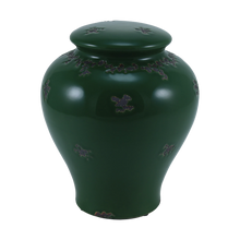 Gloss Forest Green Ceramic Adult Cremation Urn - Funeral.com, Inc.