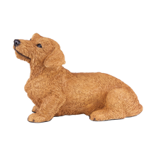 Golden Brown Coat Dachshund Figurine Extra Large Pet Urn - Funeral.com, Inc.