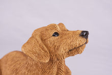 Golden Brown Coat Dachshund Figurine Extra Large Pet Urn - Funeral.com, Inc.