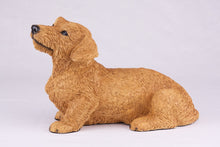 Golden Brown Coat Dachshund Figurine Extra Large Pet Urn - Funeral.com, Inc.