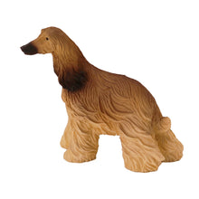 Golden Cream Afghan Hound, Standing Figurine Pet Cremation Urn - Funeral.com, Inc.