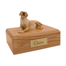 Golden Labrador, Lying Down Figurine Pet Cremation Urn - Funeral.com, Inc.