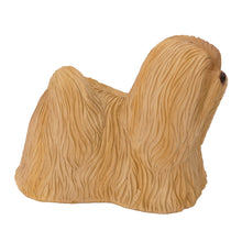 Golden Lhasa Apso, Standing Figurine Pet Cremation Urn - Funeral.com, Inc.