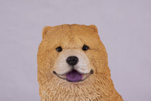 Golden Red Tan Chow Chow Figurine Extra Large Pet Urn - Funeral.com, Inc.