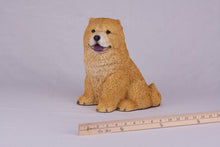 Golden Red Tan Chow Chow Figurine Extra Large Pet Urn - Funeral.com, Inc.