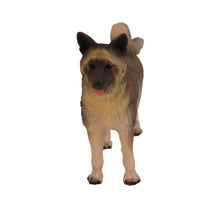 Gray Akita, Standing Figurine Pet Cremation Urn - Funeral.com, Inc.