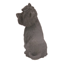 Gray Cairn Terrier, Sitting Figurine Pet Cremation Urn - Funeral.com, Inc.