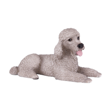 Gray Poodle Resin Figurine Extra Large Pet Urn - Funeral.com, Inc.