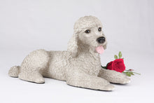 Gray Poodle Resin Figurine Extra Large Pet Urn - Funeral.com, Inc.