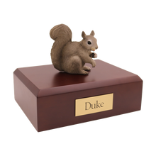 Gray Squirrel, Sitting Figurine Pet Cremation Urn - Funeral.com, Inc.