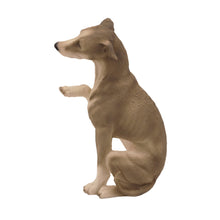 Gray Whippet, Paws Up Figurine Pet Cremation Urn - Funeral.com, Inc.