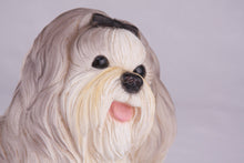 Gray & White Parti - Color Shih Tzu Figurine Extra Large Pet Urn - Funeral.com, Inc.