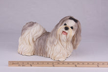 Gray & White Parti - Color Shih Tzu Figurine Extra Large Pet Urn - Funeral.com, Inc.