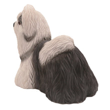 Grey & White Shih Tzu, Standing Figurine Pet Cremation Urn - Funeral.com, Inc.