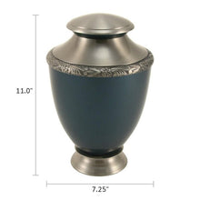 Heirloom Indigo Adult Cremation Urn - Funeral.com, Inc.