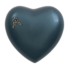 Heirloom Indigo Heart Keepsake Urn - Funeral.com, Inc.