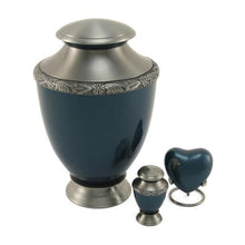 Heirloom Indigo Keepsake Urn - Funeral.com, Inc.