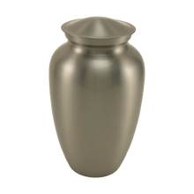 High Gloss Pewter Stainless Steel Adult Cremation Urn - Funeral.com, Inc.