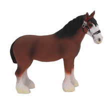 Horse Pet Cremation Urn with Brown Standing Clydesdale Figurine - Funeral.com, Inc.