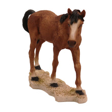 Horse Pet Cremation Urn with Brown Standing Figurine - Funeral.com, Inc.