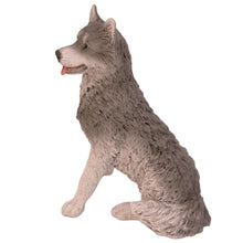 Husky, Sitting Figurine Pet Cremation Urn  - Funeral.com, Inc.