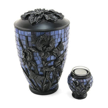 Iris Stained Glass Mosaic Tealight - Funeral.com, Inc.