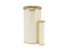 Ivory Stainless Steel Adult Cremation Urn with Butterfly Lid - Funeral.com, Inc.