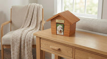 K - 9 Cottage Pet Cremation Urn with Photo Holder - Funeral.com, Inc.