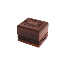 Keepsake Rosewood Pet Cremation Urn with Eternity Design - Funeral.com, Inc.