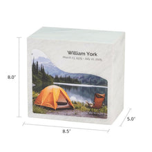 Lakeside Campsite Marble Adult Cremation Urn - Funeral.com, Inc.