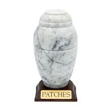 Large Marble Vase Series Pet Cremation Urn - Funeral.com, Inc.