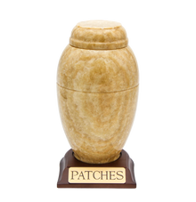 Large Marble Vase Series Pet Cremation Urn - Funeral.com, Inc.