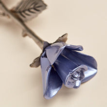 Lavender Rose with Pewter Stem Keepsake Urn - Funeral.com, Inc.