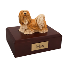 Lhasa Apso, Standing Figurine Pet Cremation Urn - Funeral.com, Inc.