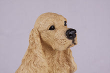 Light Golden Buff American Cocker Spaniel Figurine Extra Large Pet Urn - Funeral.com, Inc.
