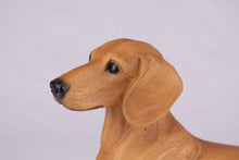Light Tan Coat Short - Haired Dachshund Figurine Extra Large Pet Urn - Funeral.com, Inc.