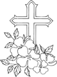 4106 - Flower Cross