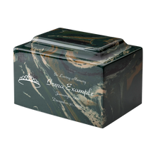 MacKenzie Classic Urn+Vault® for Ashes - Cultured Marble - Camouflage