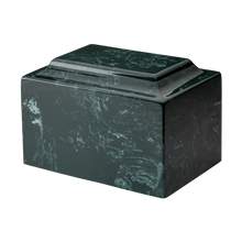 MacKenzie Classic Urn+Vault® for Ashes - Cultured Marble - Evergreen
